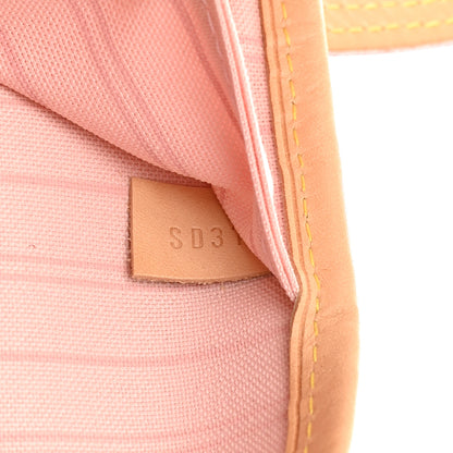 Louis Vuitton Damier Azur Neo Neverfull MM Rose Ballerine 9 of 13