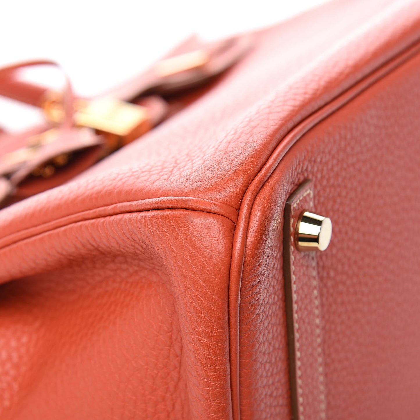 Taurillon Clemence Birkin 30 Sanguine