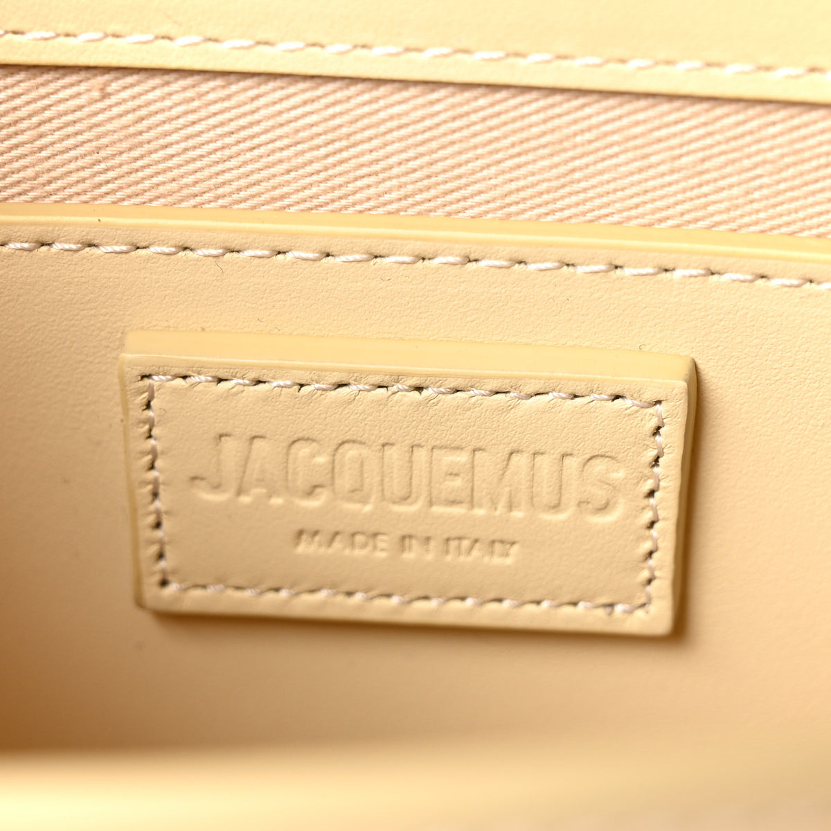 Jacquemus Smooth Calfskin Le Bambino Long Ivory 6 of 9