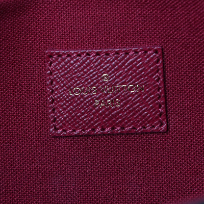 Louis Vuitton Monogram Pochette Felicie Chain Wallet Fuchsia 6 of 6