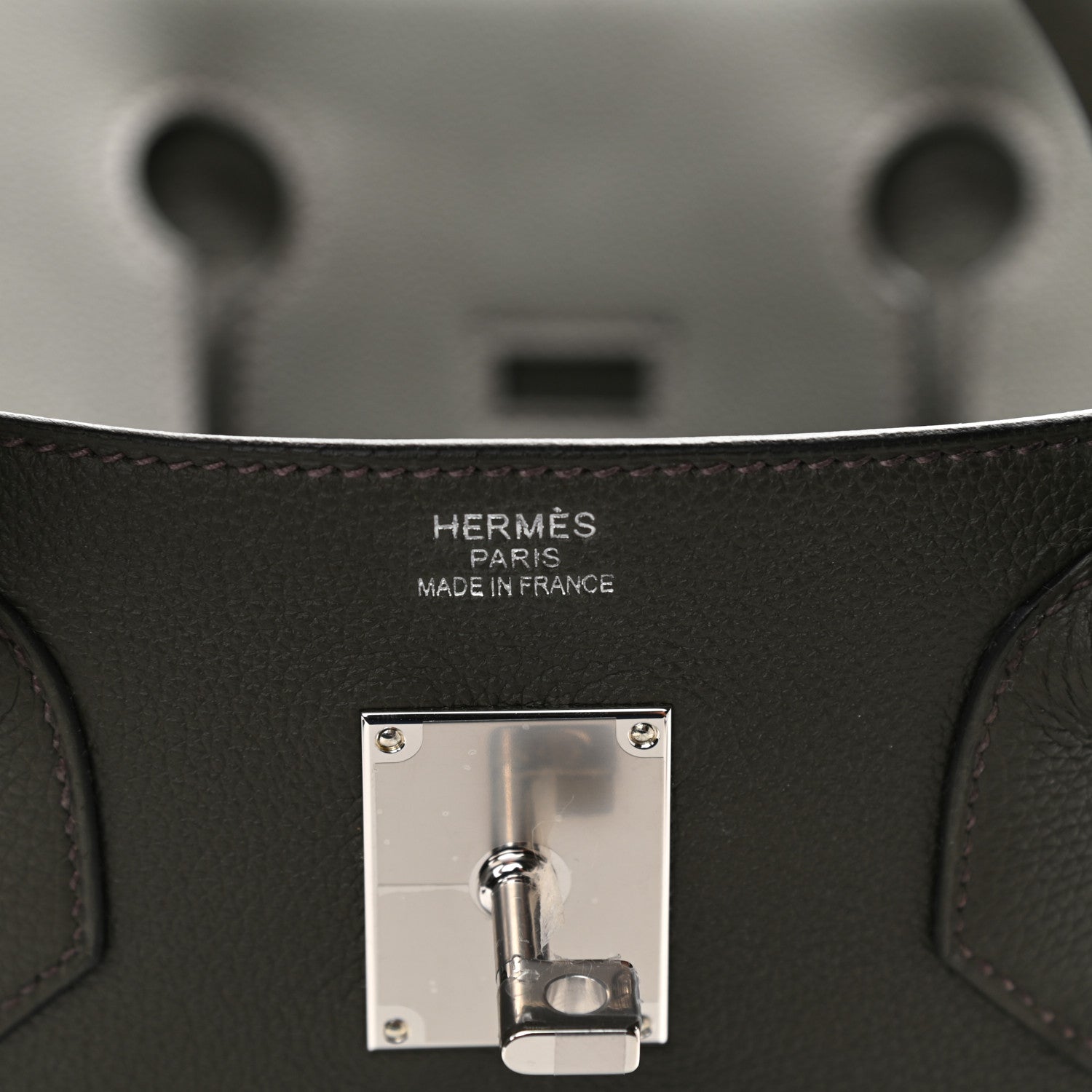 Hermes Togo HAC Birkin 40 Vert De Gris 6 of 10
