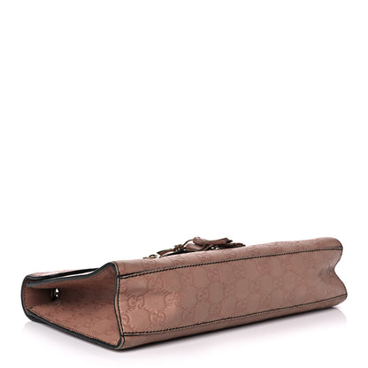 Gucci Guccissima Medium Emily Chain Shoulder Bag Camelia 3 of 14