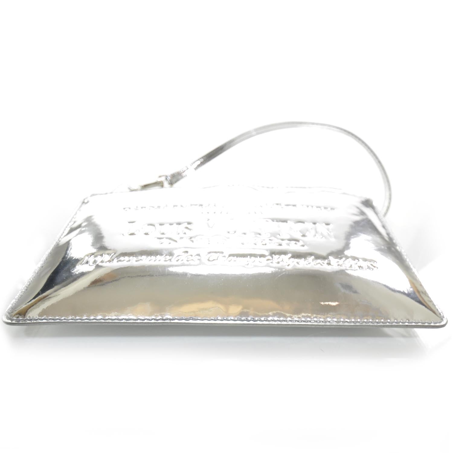 Louis Vuitton Monogram Miroir Inventeur Pochette Plat Silver 3 of 8