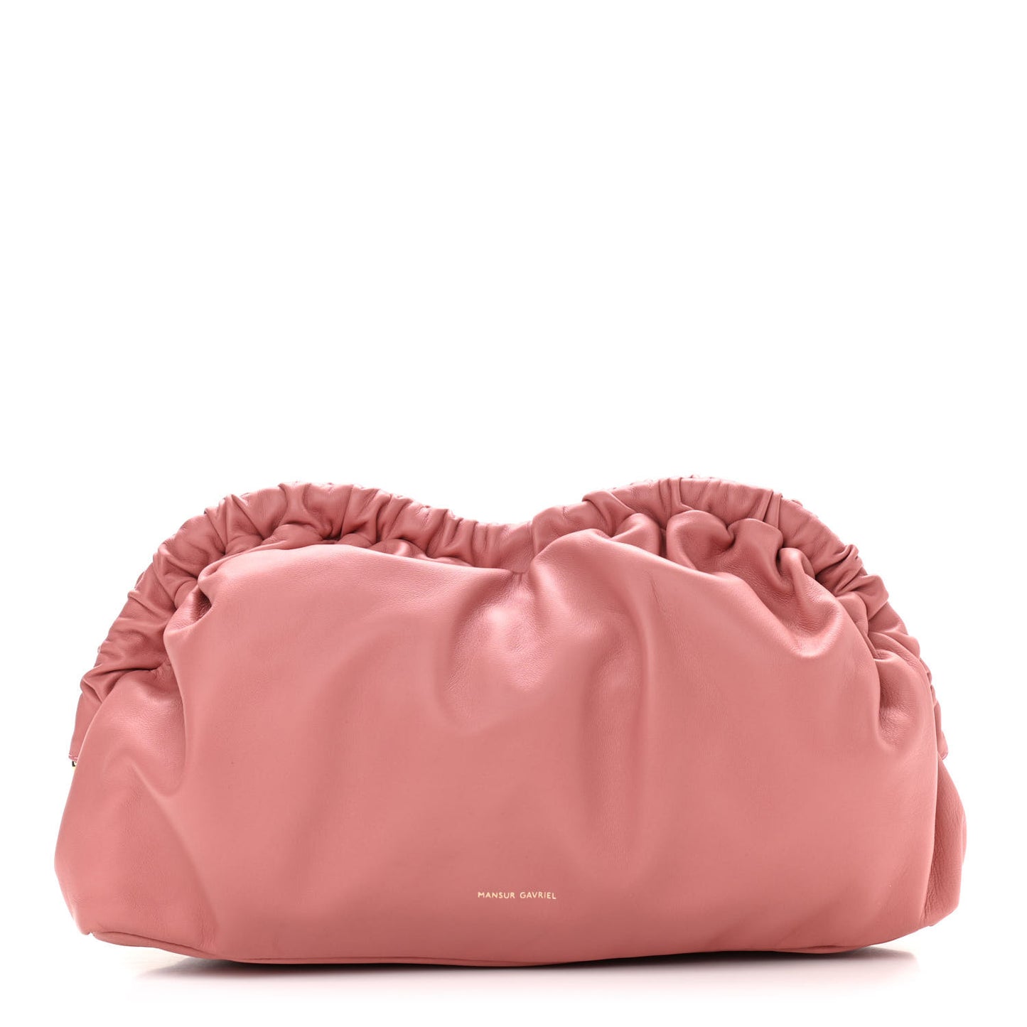 Lambskin Cloud Clutch Blush