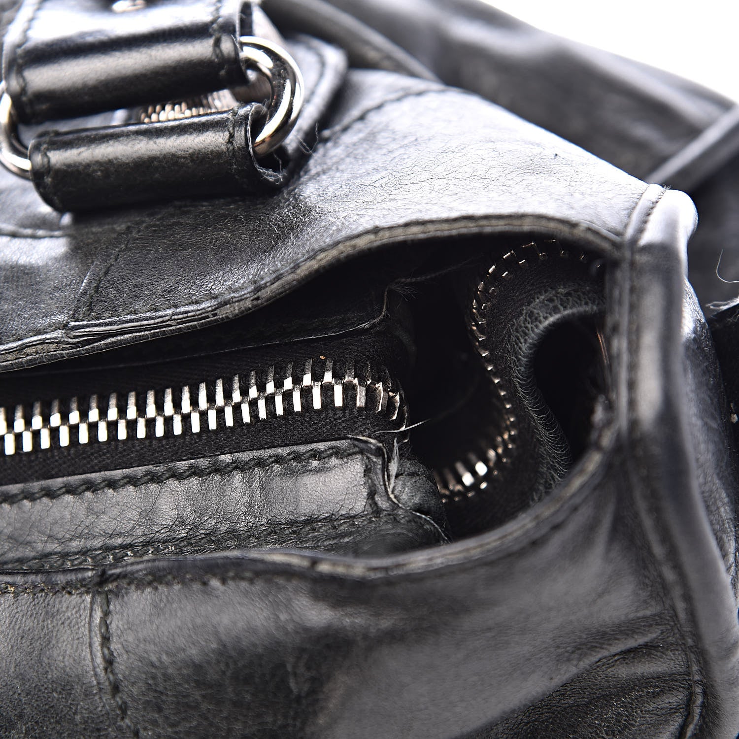 Balenciaga Agneau Giant 21 Silver Hardware City Black 9 of 19