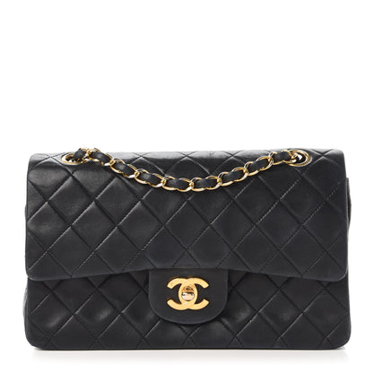 Chanel Lambskin Quilted Small Double Flap Black 1 of 11