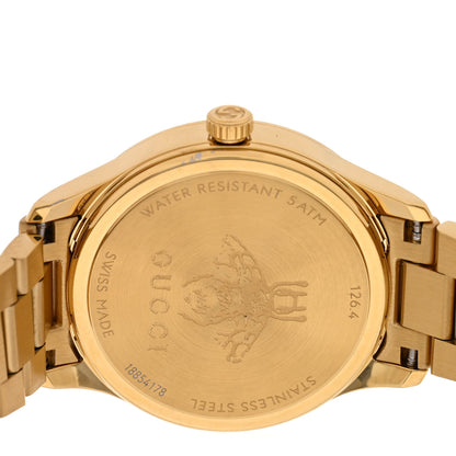 Gucci Stainless Steel 32mm G-Timeless Bee Quartz Watch Black 4 of 5