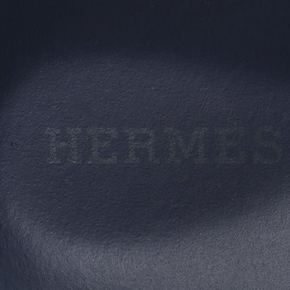 Hermes Suede Goatskin Womens Chypre Sandals 35 Marine Violet Majorette 8 of 9