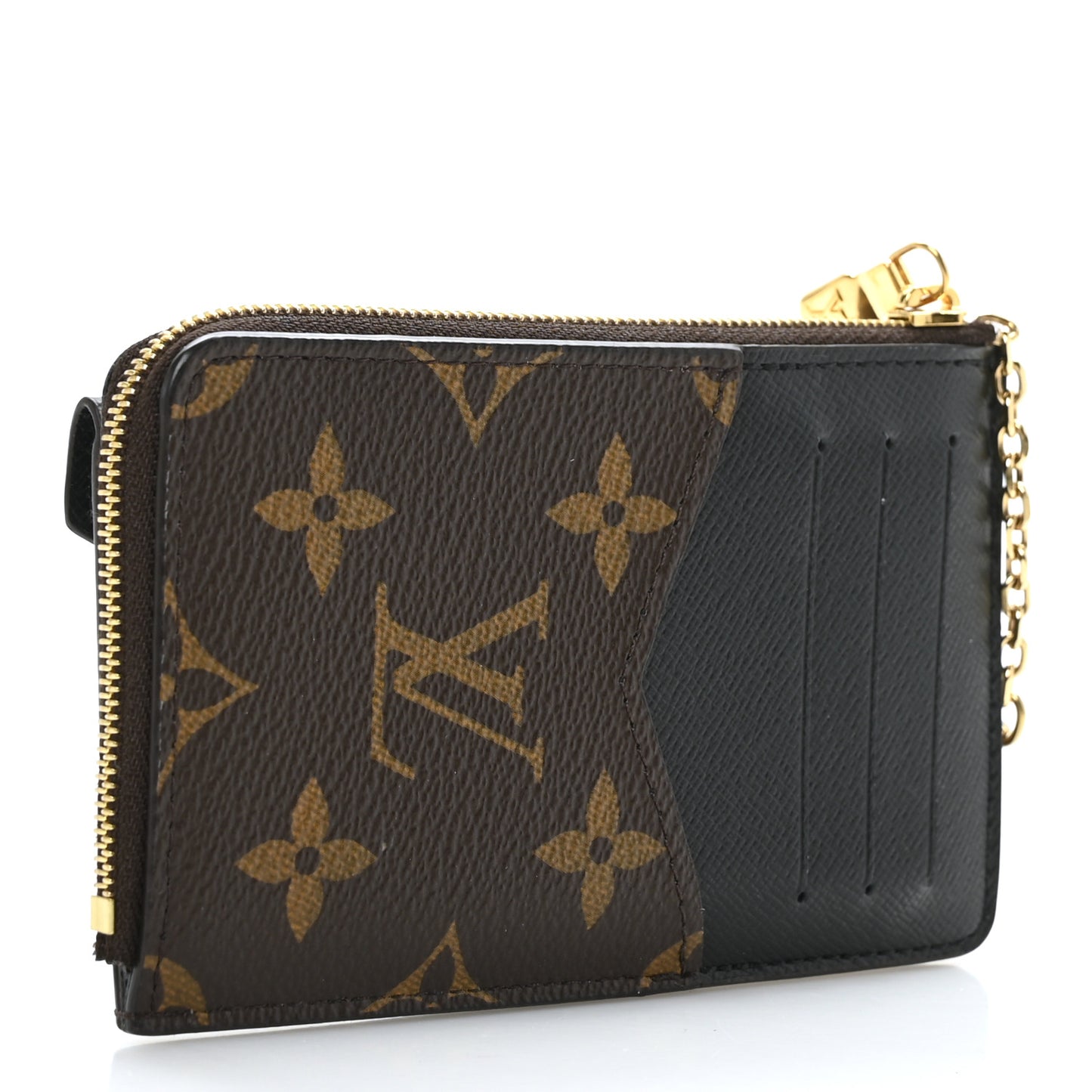 Monogram Recto Verso Card Holder Black