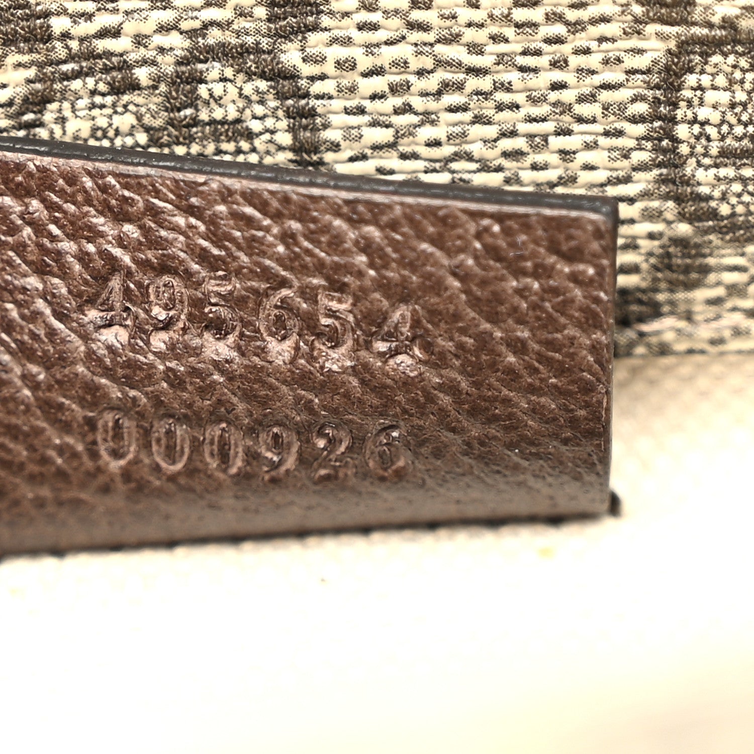 Gucci GG Supreme Monogram Web Neo Vintage Double Flap Messenger Bag Beige New Acero 9 of 12