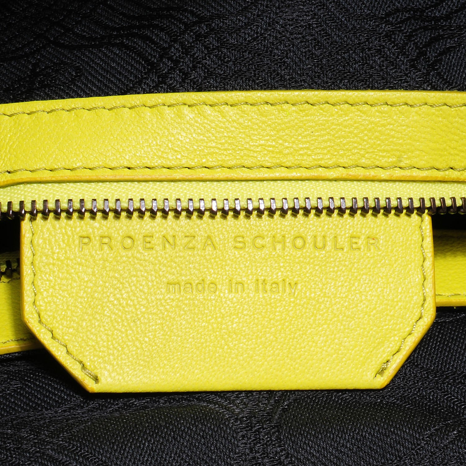 Proenza Schouler Leather PS1 Tote Citron 7 of 13