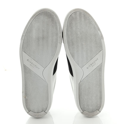 Givenchy Calfskin Band Logo Womens Urban Street Sneakers 39 White Black 5 of 12