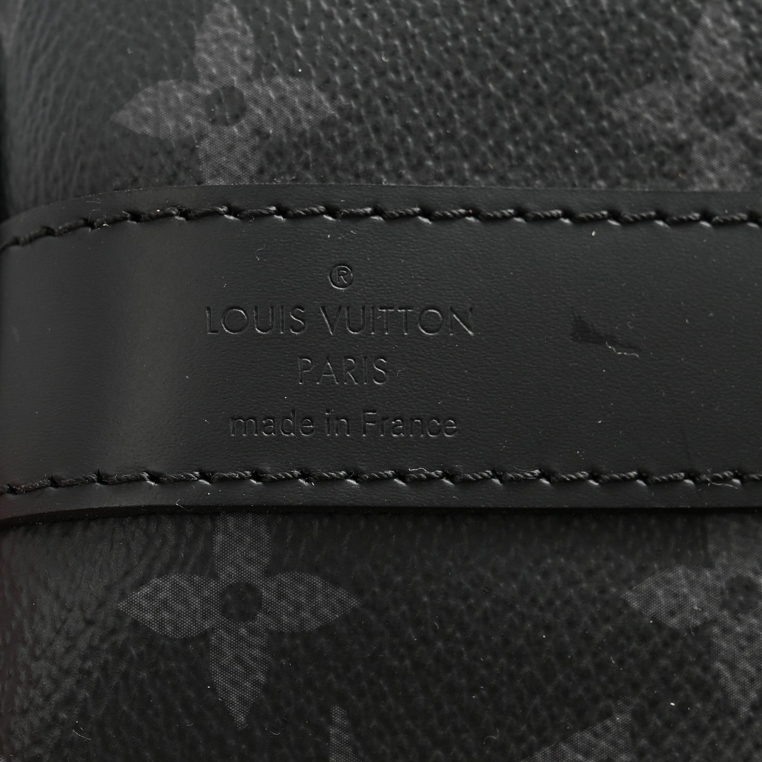 Louis Vuitton Monogram Eclipse Keepall Bandouliere 45 5 of 12
