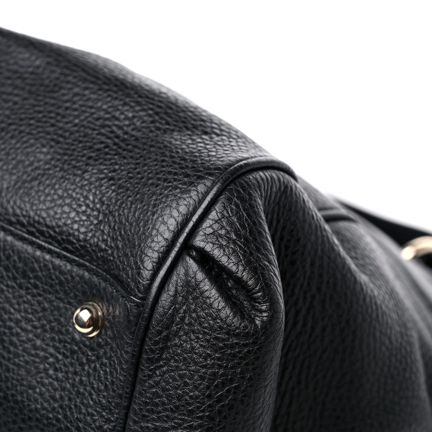 Pebbled Calfskin Broadway Tote Black