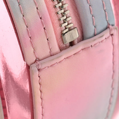 Chanel PVC Lambskin Filigree Round Clutch With Chain Pink 11 of 12