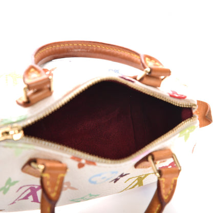 Louis Vuitton Monogram Multicolor Mini Sac HL Speedy White 5 of 13