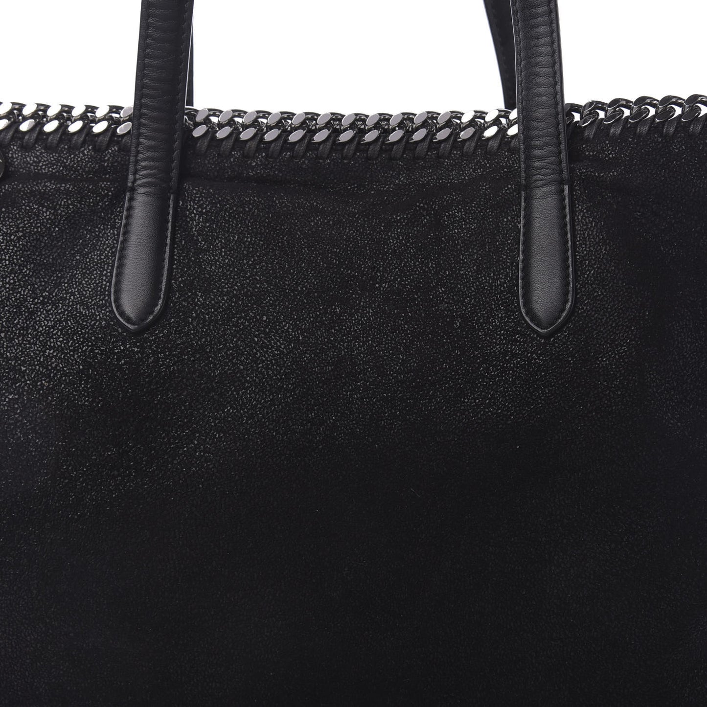 Shaggy Deer Falabella East West Shopper Tote Black