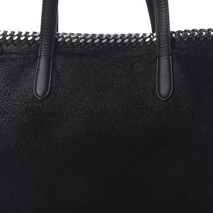 Stella McCartney Shaggy Deer Falabella East West Shopper Tote Black 10 of 10