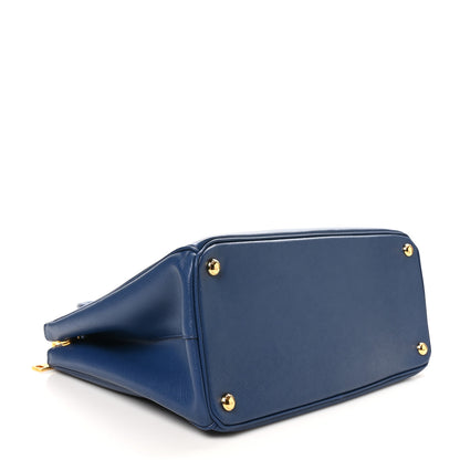Prada Saffiano Lux Medium Tote Bluette 4 of 10