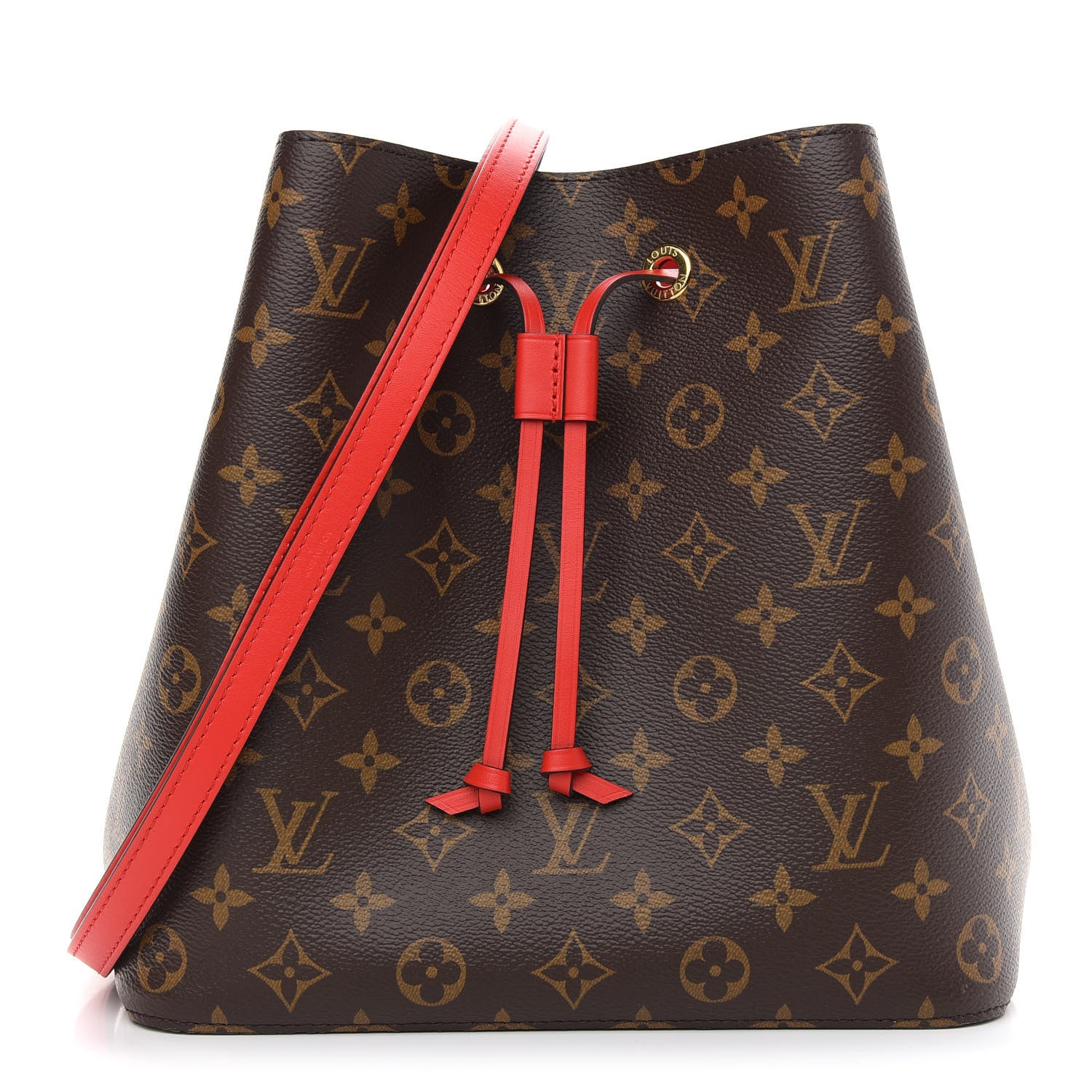 Louis Vuitton Monogram Neonoe MM Coquelicot 1 of 9