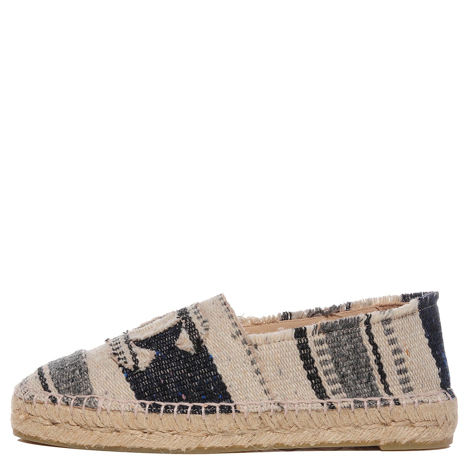 Chanel Canvas Striped CC Espadrilles 36 1 of 7