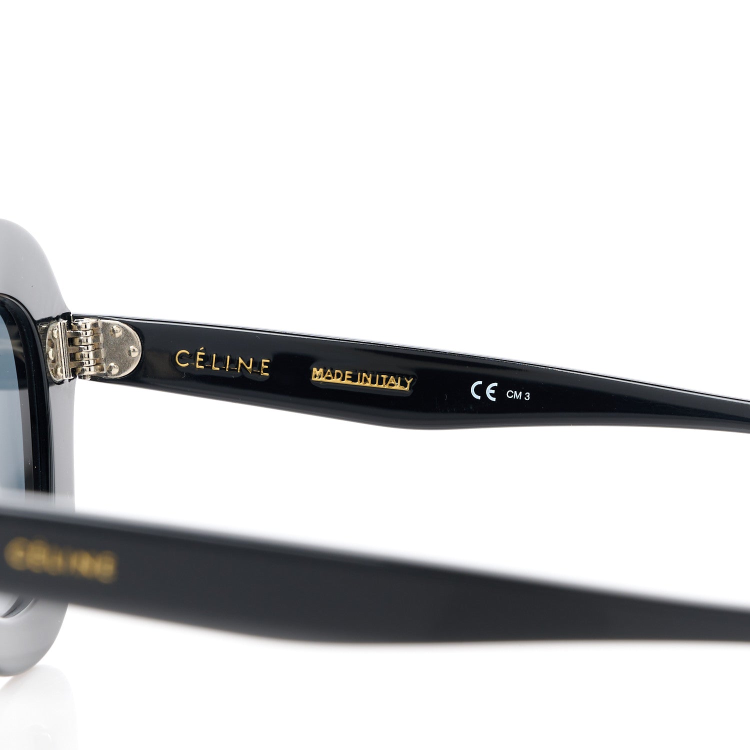 Celine Acetate Lola Sunglasses CL 41445/S Black 6 of 8