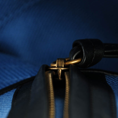 Celine Cotton Canvas Medium Phantom Luggage Blue 8 of 8