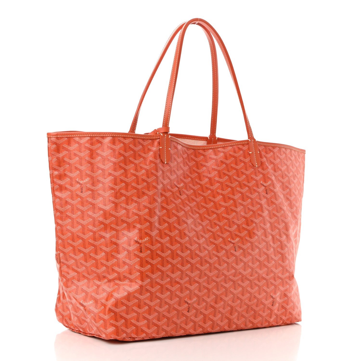 Goyard Goyardine Saint Louis GM Orange 4 of 11