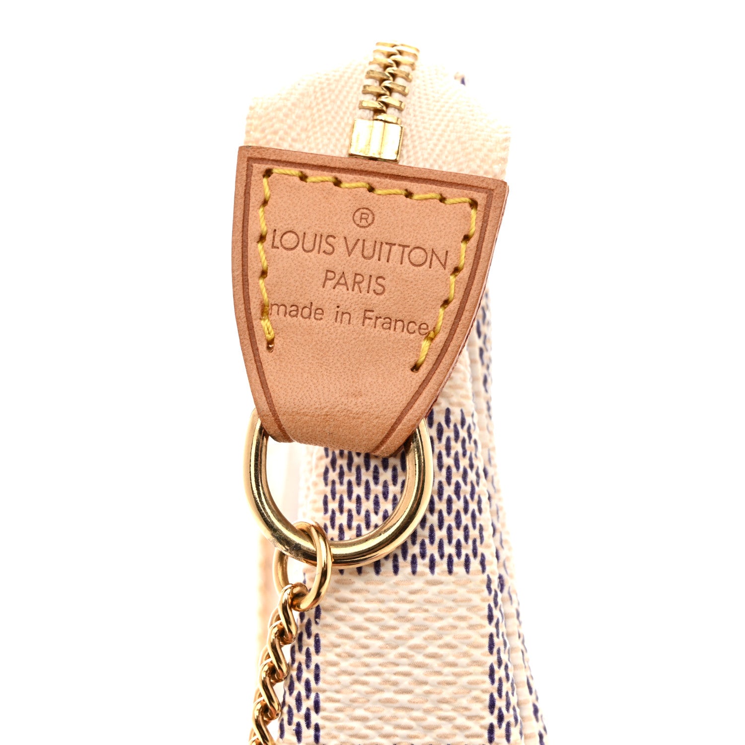 Louis Vuitton Damier Azur Mini Pochette Accessories 6 of 11