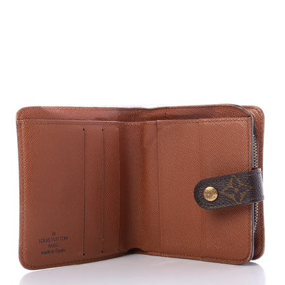 Louis Vuitton Monogram Compact Zippe Zipped Wallet 6 of 8