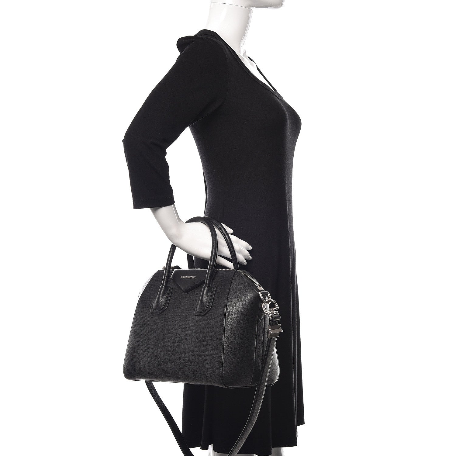 Givenchy Sugar Goatskin Small Antigona Black 3 of 11