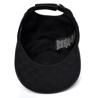 Gucci Monogram Web Baseball Hat M Black 6 of 10