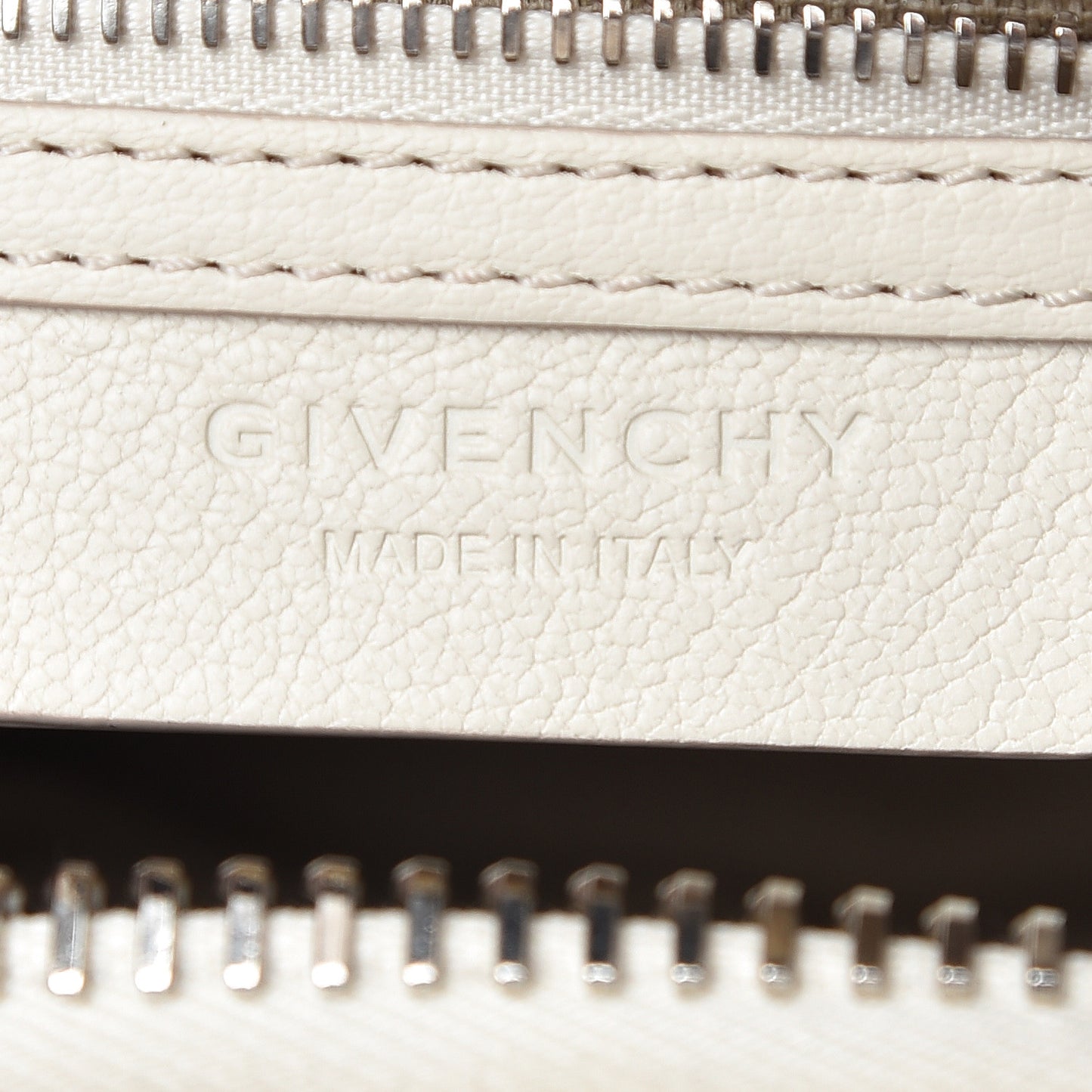 Sugar Goatskin Mini Antigona Off White