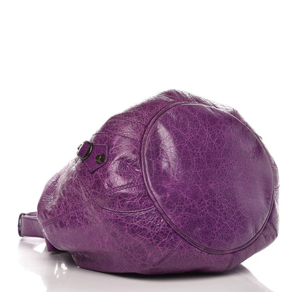 Balenciaga Agneau Classic Hardware Mini Pompon Ultraviolet 4 of 8