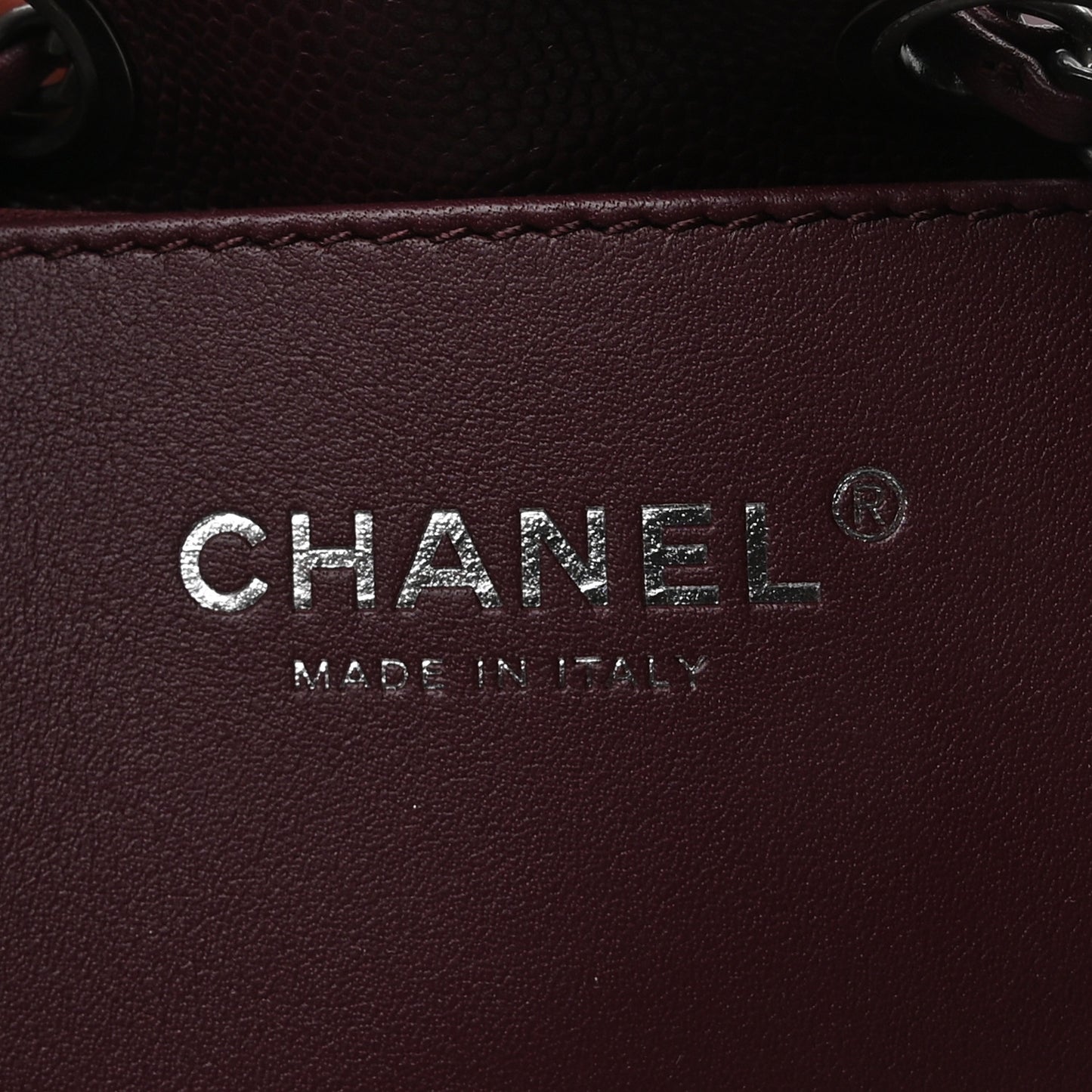 Caviar Quilted Small Chanel 25 Handbag Dark Burgundy