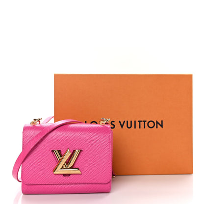 Louis Vuitton Epi Twist Braided Chain Shoulder Bag PM Rose Miami Pink 13 of 13