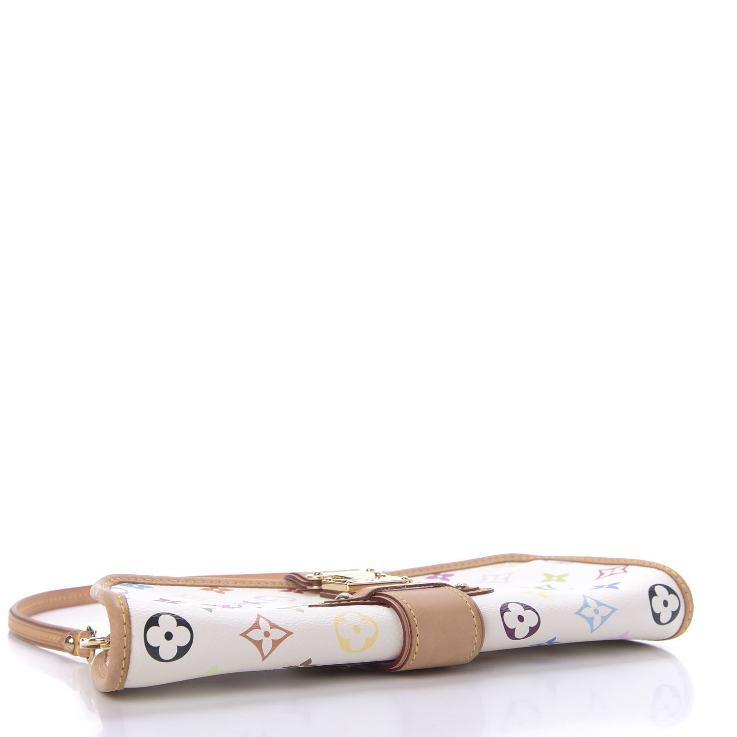 Louis Vuitton Monogram Multicolor Shirley White 4 of 8