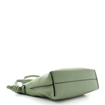 Loewe Calfskin Mini Flamenco Knot Bag Avocado 4 of 10