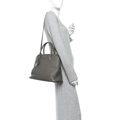 Hermes Taurillon Clemence Bolide 31 Gris Asphalte 2 of 12