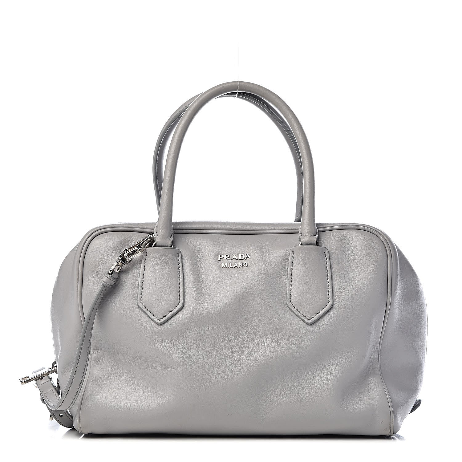 Prada Soft Calf Medium Inside Tote Granito Acquamarina 1 of 12