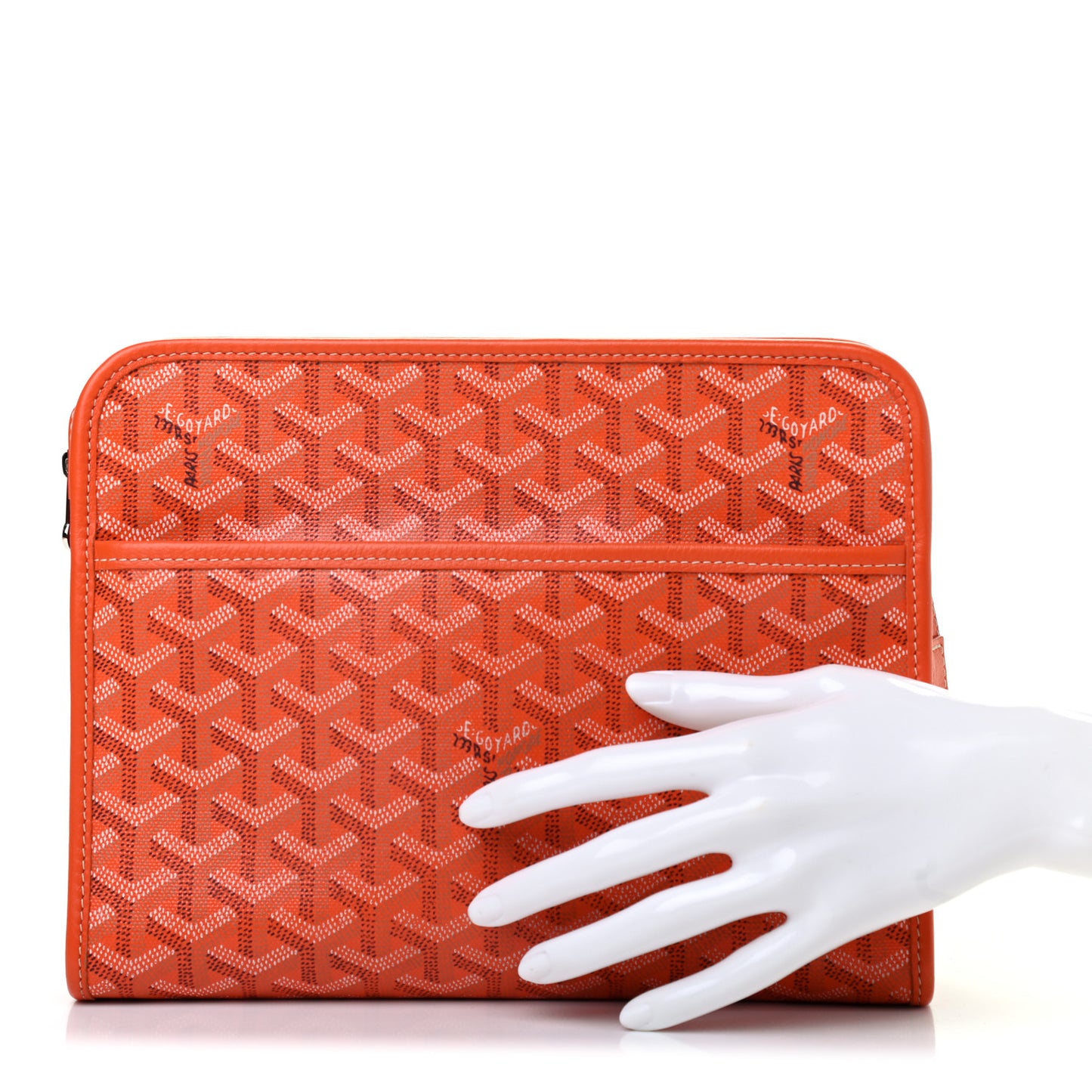 Goyardine Jouvence Toiletry Pouch Orange