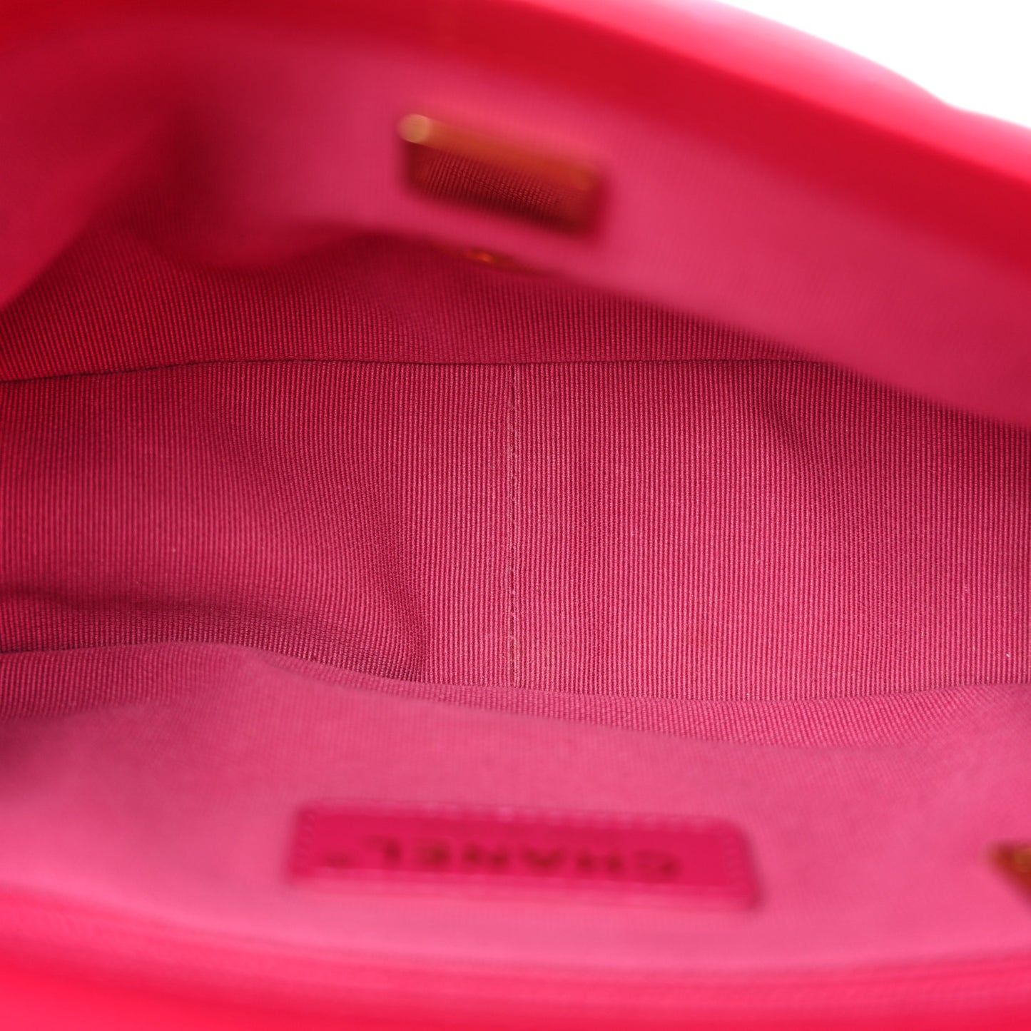Caviar Quilted Small Twist Your Buttons Flap Fuchsia