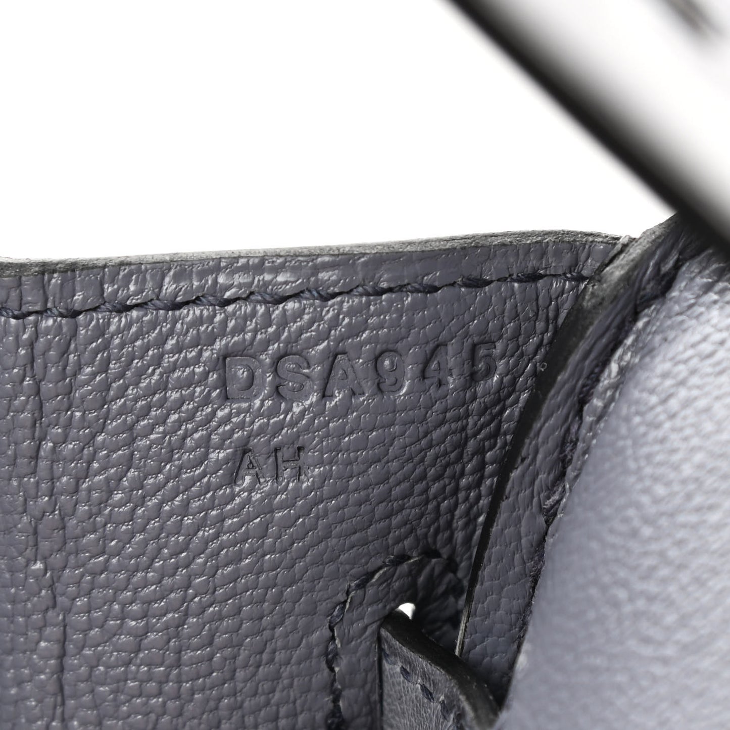 Ostrich Birkin 30 Gris Agate