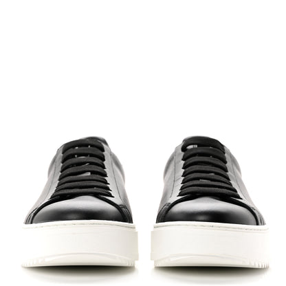 Louis Vuitton Calfskin Time Out Sneakers 41.5 Black 2 of 8
