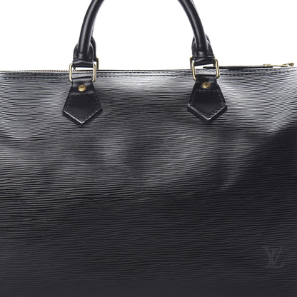 Louis Vuitton Epi Speedy 30 Black 7 of 14