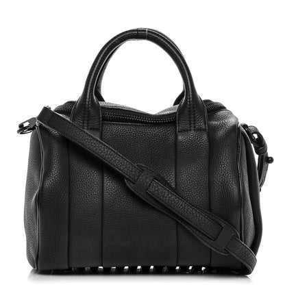 Alexander Wang Pebbled Lambskin Rockie Black Matte Black Hardware 1 of 7