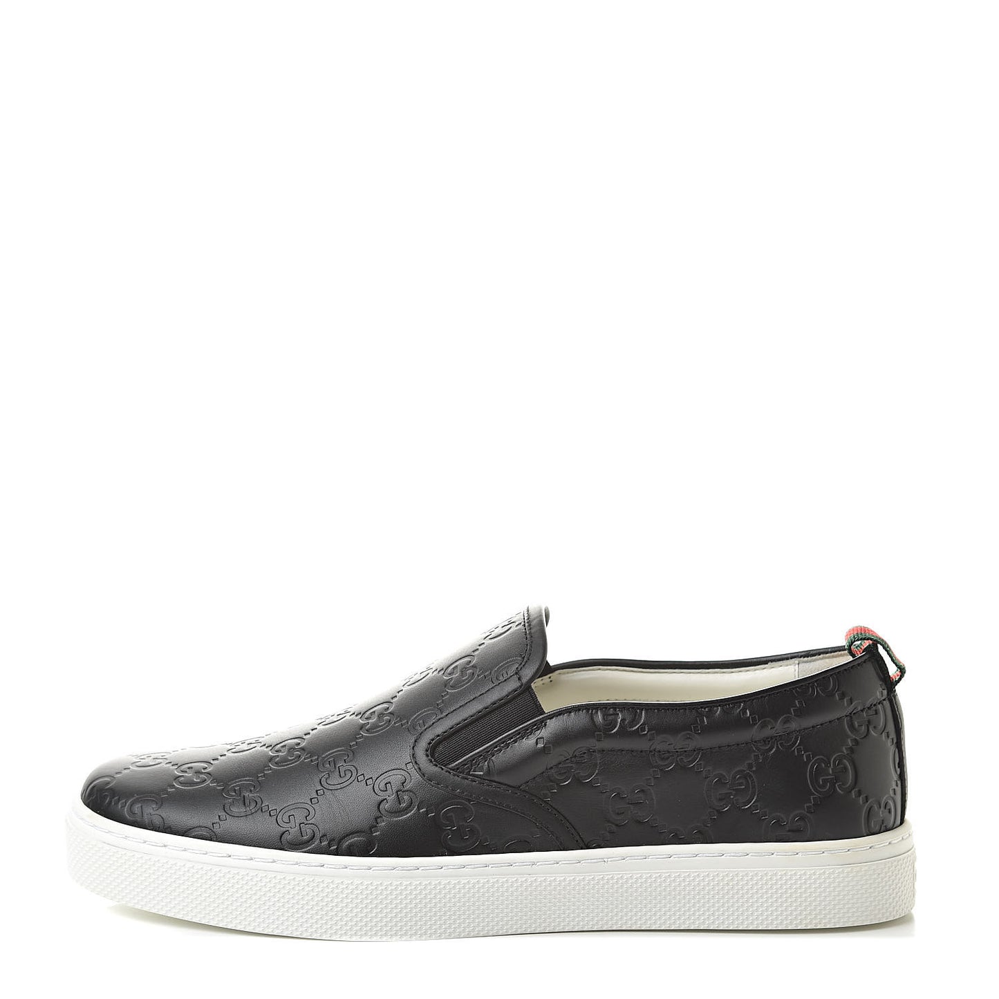 Guccissima Mens Dublin Slip On Sneakers 7.5 Black