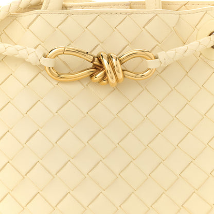 Bottega Veneta Nappa Intrecciato Small Andiamo Shoulder Bag Chamomile 7 of 11
