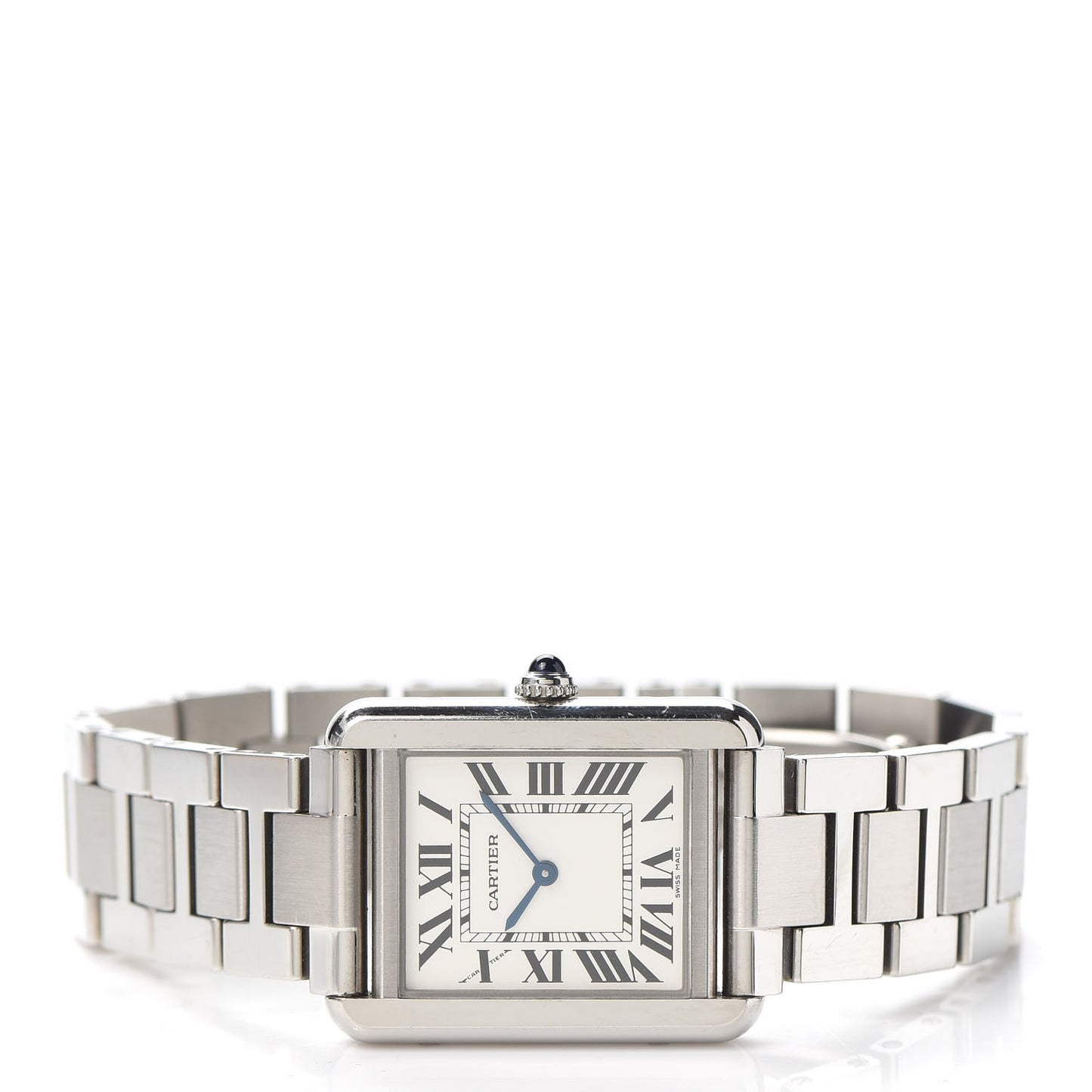 Stainless Steel 24mm Tank Solo Quartz Watch