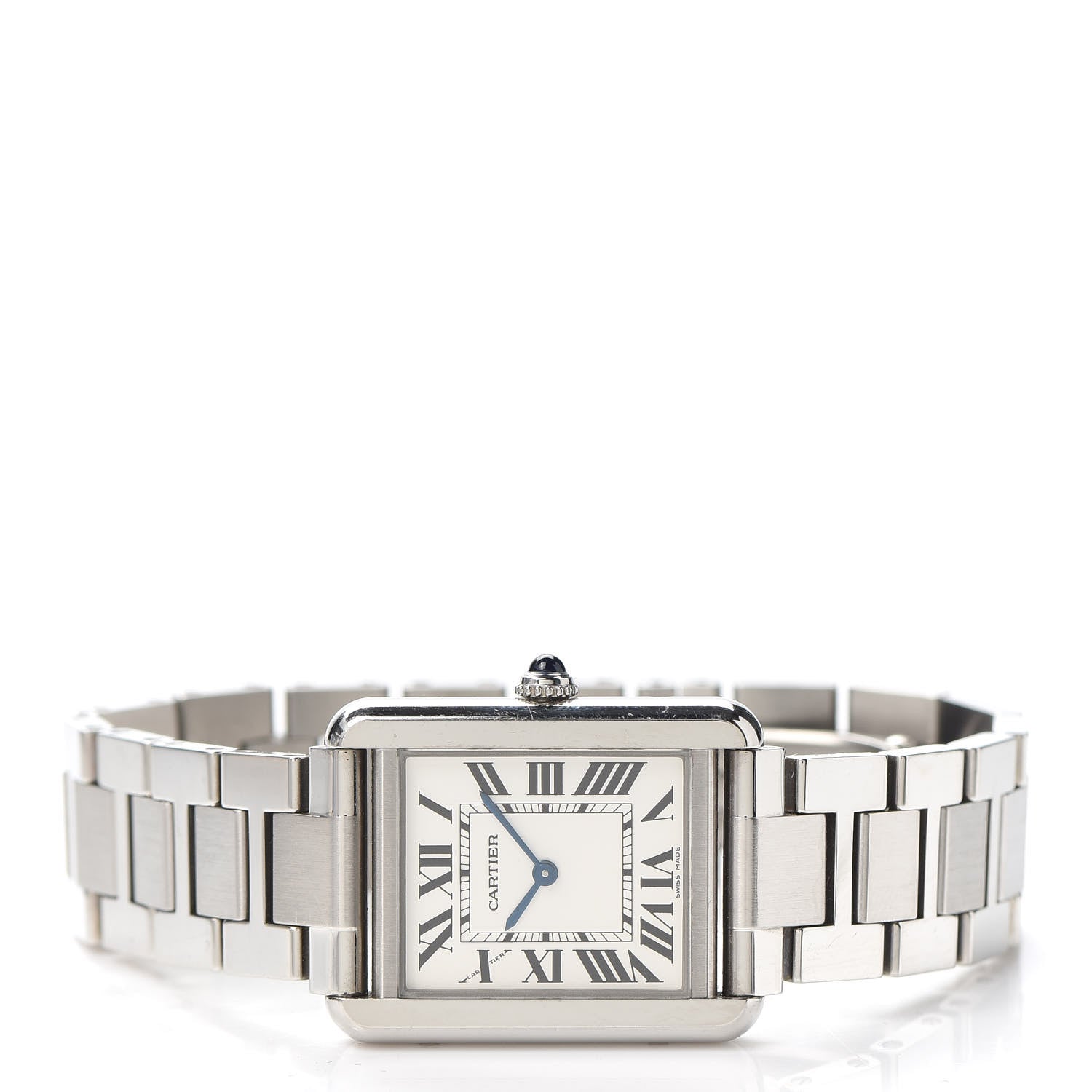 Cartier Stainless Steel 24mm Tank Solo Quartz Watch 2 of 7